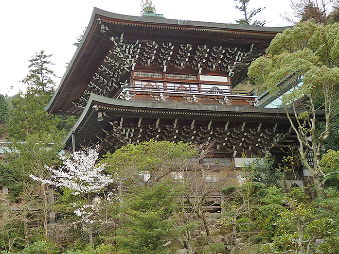 Maniden Hall Daisho-in Temple on Miyajima