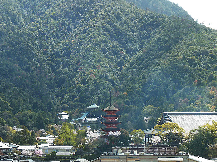 Gojunoto Five-storied Pagoda on Miyajima