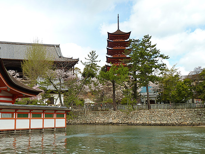 Gojunoto Five-storied Pagoda on Miyajima