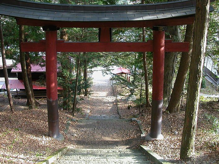 Narai Hachiman Shrine in Kiso Valley