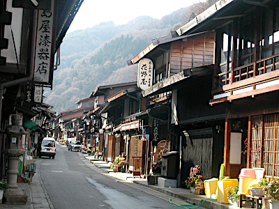 Old Post Town Narai in Kiso Valley