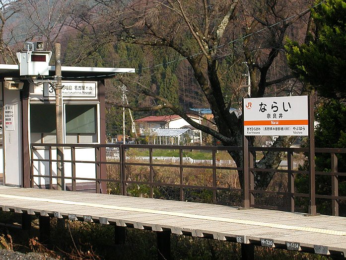 Narai Station within Nagano Prefecture