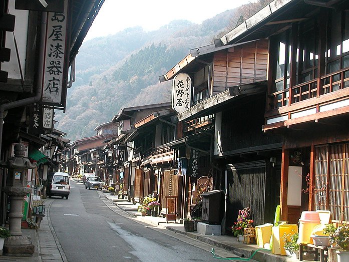 Old Post Town Narai in Kiso Valley