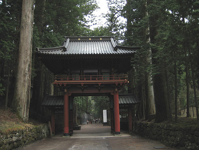 Romon Gate of Futarasan Shrine in Nikko
