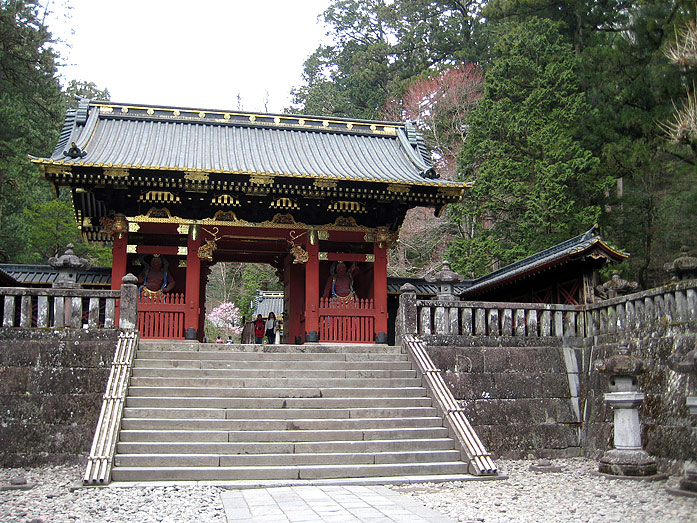 Nikko National Park Niomon Gate Taiyuin-byo Temple
