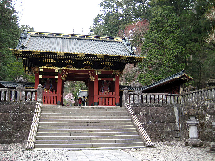 Niomon Gate of Taiyuin-byo Temple in Nikko