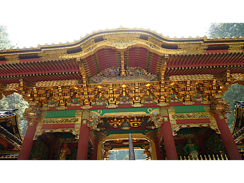 Yashamon Gate of Iemitsu Mausoleum (Taiyuin-byo) in Nikko