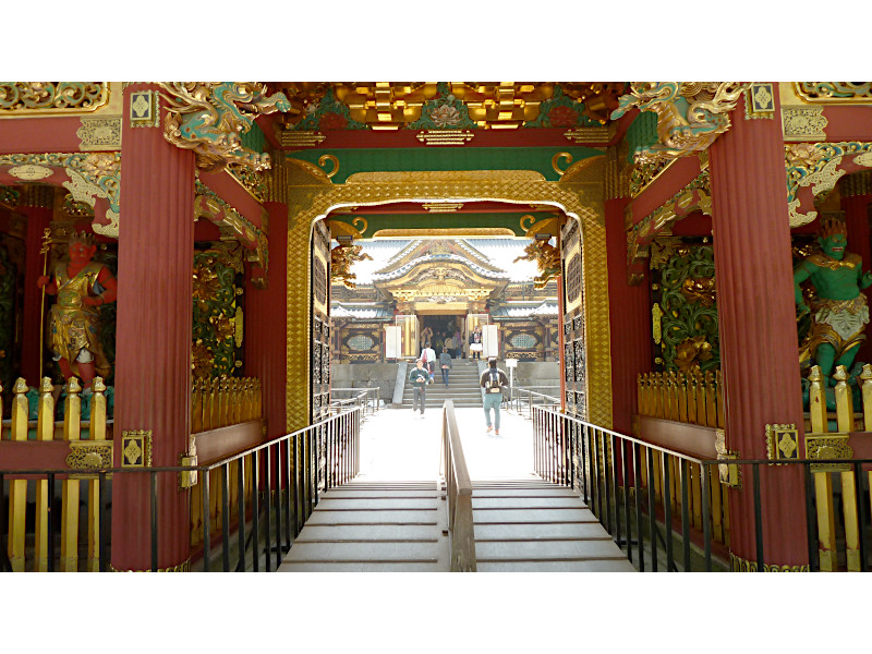 Yashamon Gate of Iemitsu Mausoleum (Taiyuin-byo) in Nikko