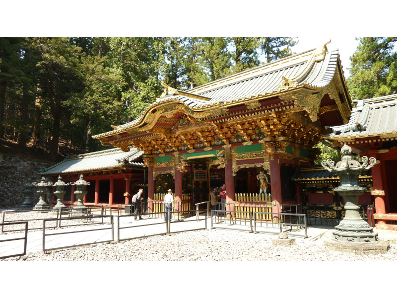 Yashamon Gate of Iemitsu Mausoleum (Taiyuin-byo) in Nikko