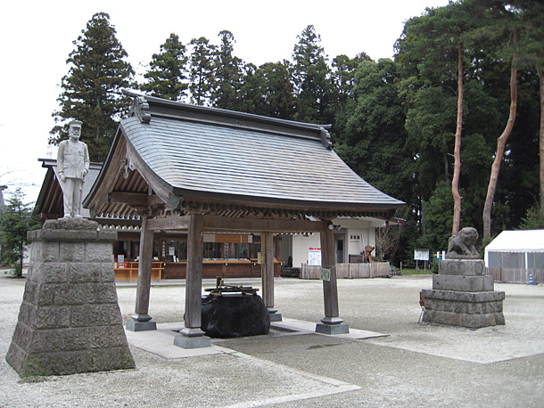 Statue of General Nogi Maresuke, Nogi Jinja Shrine in Nasushiobara-shi