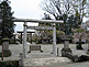 Stone Gate of Nogi Jinja Shrine in Nasushiobara-shi, Tochigi Prefecture
