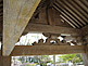 Wooden Roof above Tsukubai in Nogi Jinja Shrine, Tochigi Prefecture