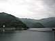 Lake Okutama with Ogouchi Dam near Tokyo