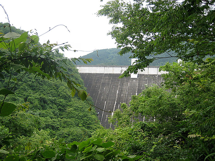 Ogouchi Dam near Okutama