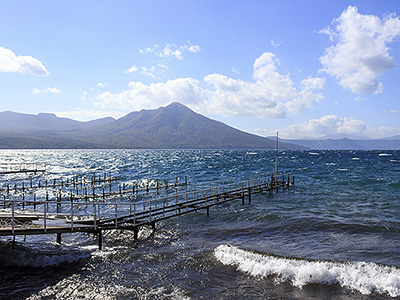 Lake Shikotsu In Chitose, Hokkaido