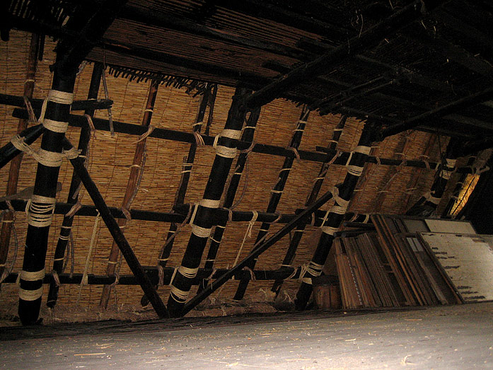 Shirakawago Village Attic of a Gassho-Zukuri Farmhouse