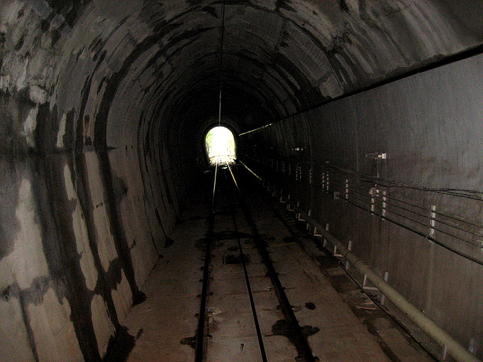 Mount Takao Cable Car Tunnel