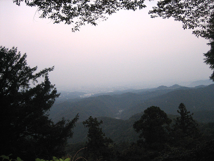 Mount Takao on the Evening