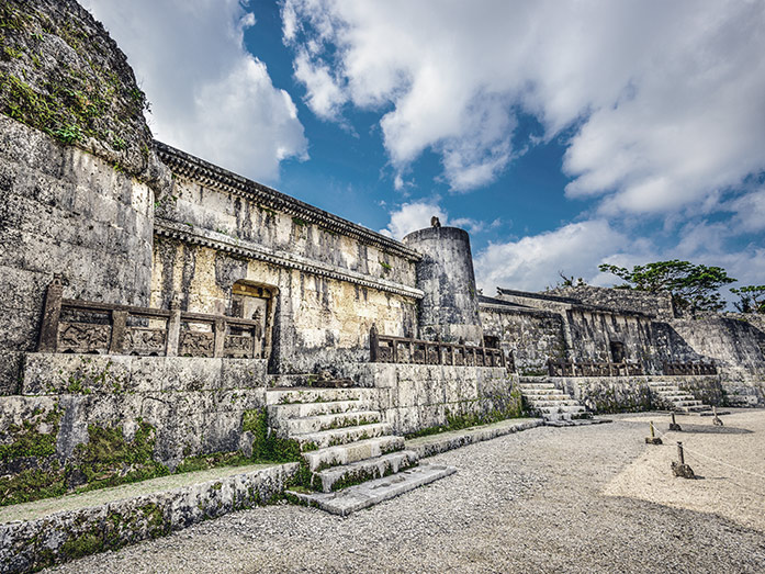 Tamaudun Mausoleum in Naha, Okinawa