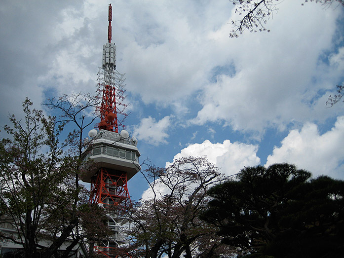 Utsunomiya Tower in Hachimanyama Park