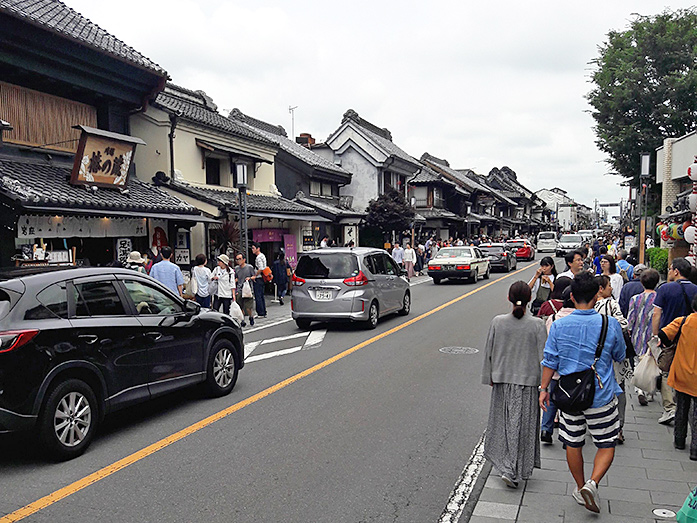 Warehouse District Kurazukuri in Kawagoe