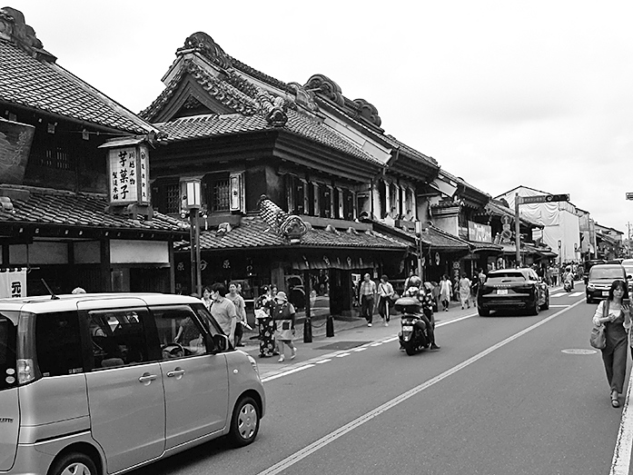 Warehouse District Kurazukuri in Kawagoe