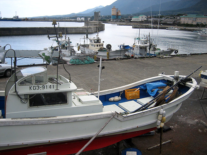 Miyanoura Port at Yakushima Island