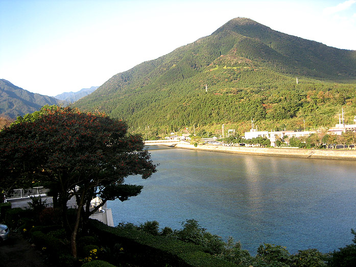 Town Miyanoura at Yakushima Island