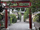 Torii at Egara Tenjinsha Shrine in Kamakura