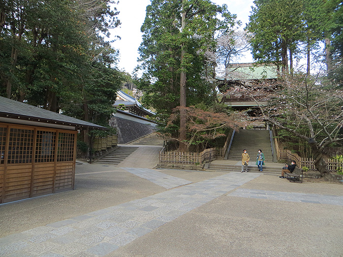 Zen Garden (Eifukuji) of Engakuji Temple in Kamakura
