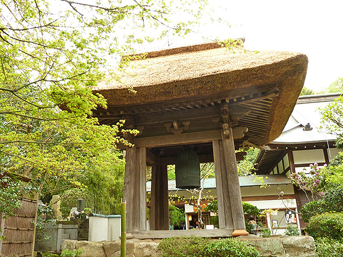 Bell Tower Hokokuji Temple in Kamakura