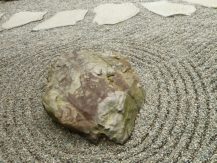 Gravel Garden Hokokuji Temple in Kamakura