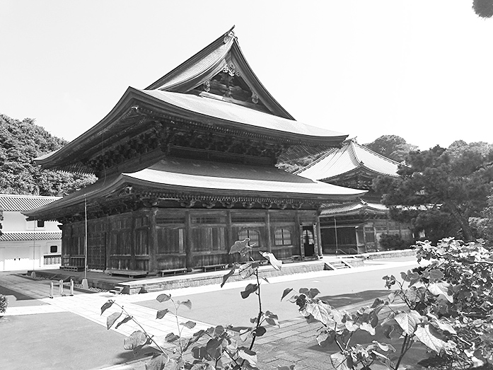 Hatto Building Kenchoji Temple in Kamakura