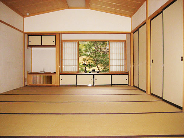 Hojo Main Hall of Kenchoji Temple in Kamakura