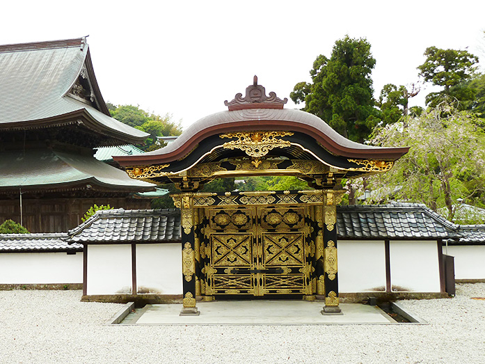 Karamon of Kenchoji Temple in Kamakura
