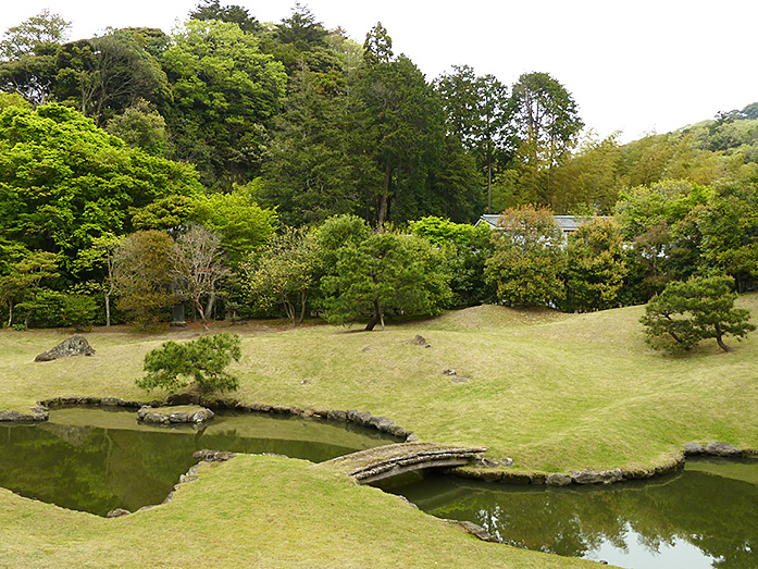 Zen garden of Kenchoji Temple in Kamakura