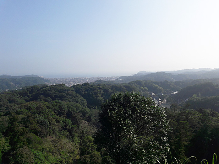 Observation deck of Kenchoji with amazing views