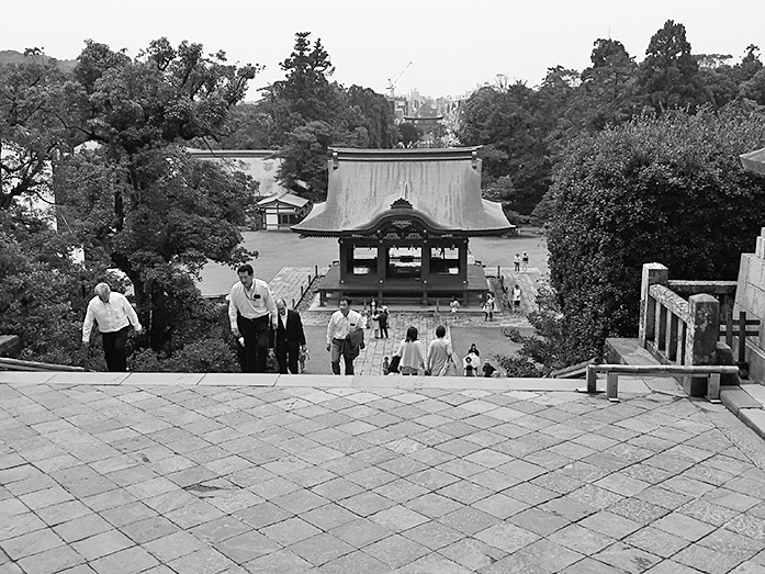 Maiden (Pavilion) of Tsurugaoka Hachimangu Shrine in Kamakura