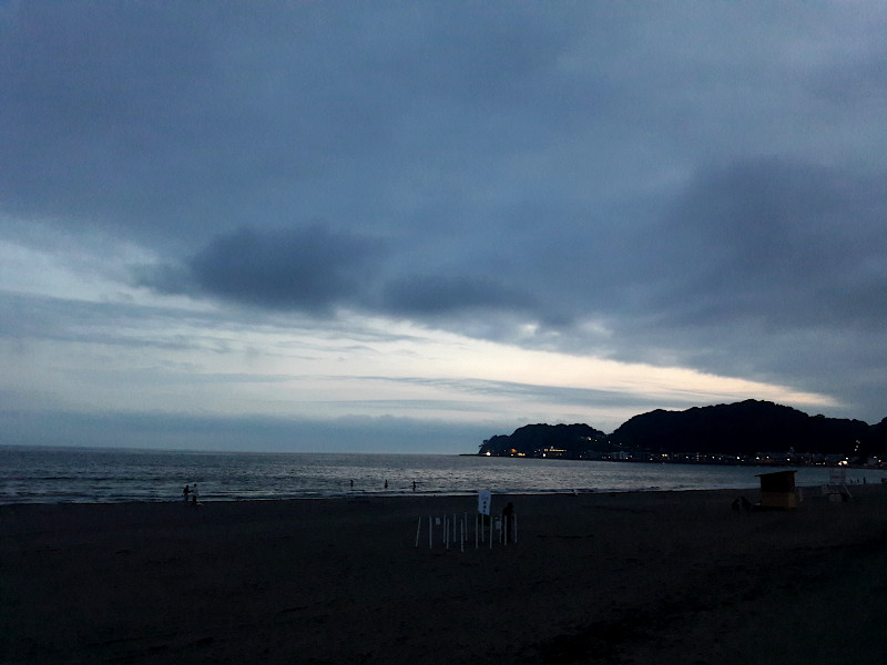 Yuigahama Beach in Kamakura