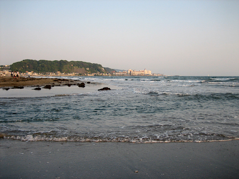 Yuigahama Beach in Kamakura