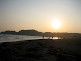 Yuigahama Beach at sunset in Kamakura