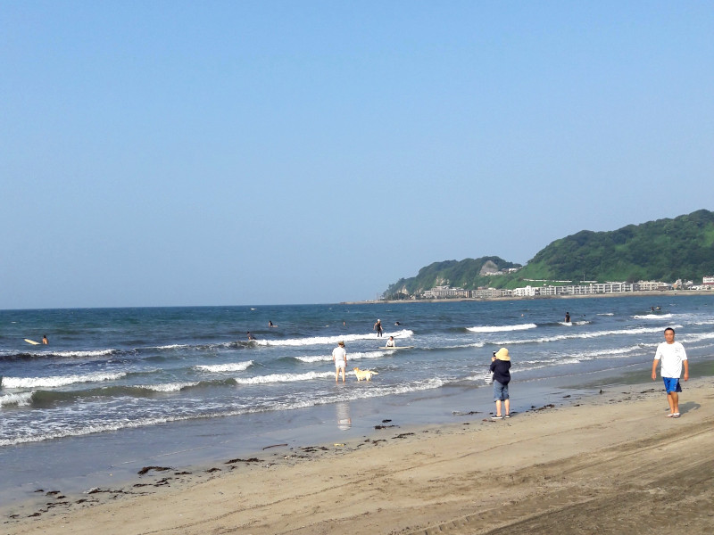 Yuigahama Beach in Kamakura