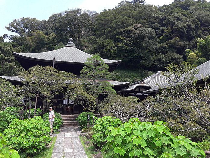 Main Hall Zuisenji Temple in Kamakura