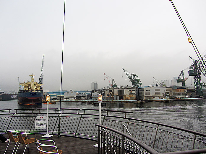 On Board of the Concerto Cruise Ship Kobe Harbour