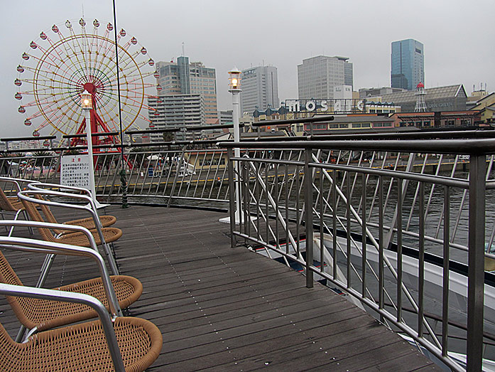 On Board of the Concerto Cruise Ship Kobe Harbour