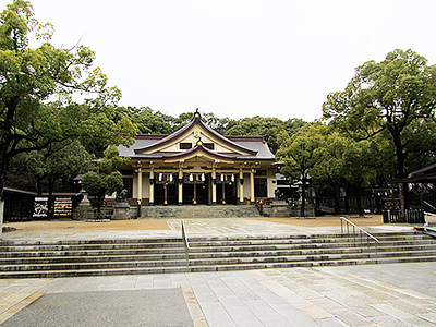 Minatogawa Shrine in Kobe