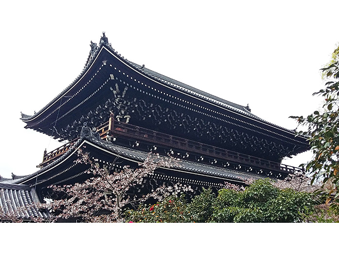 Sanmon Gate of the Chionin Temple in Kyoto