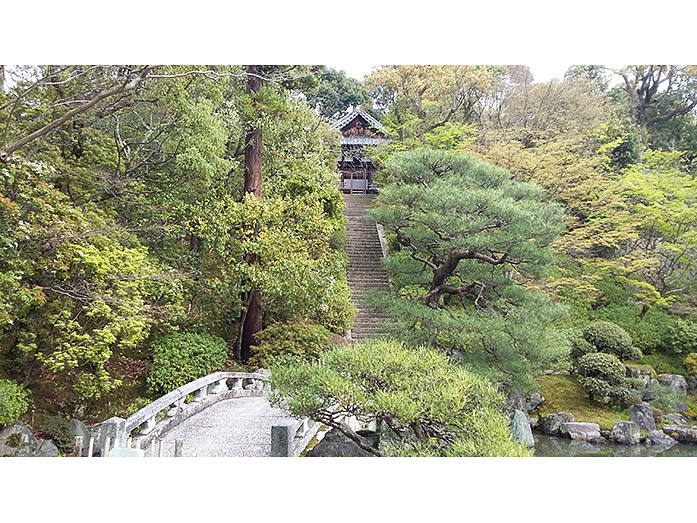Yuzen-en Garden With Kannon Statue, Chion-in in Kyoto