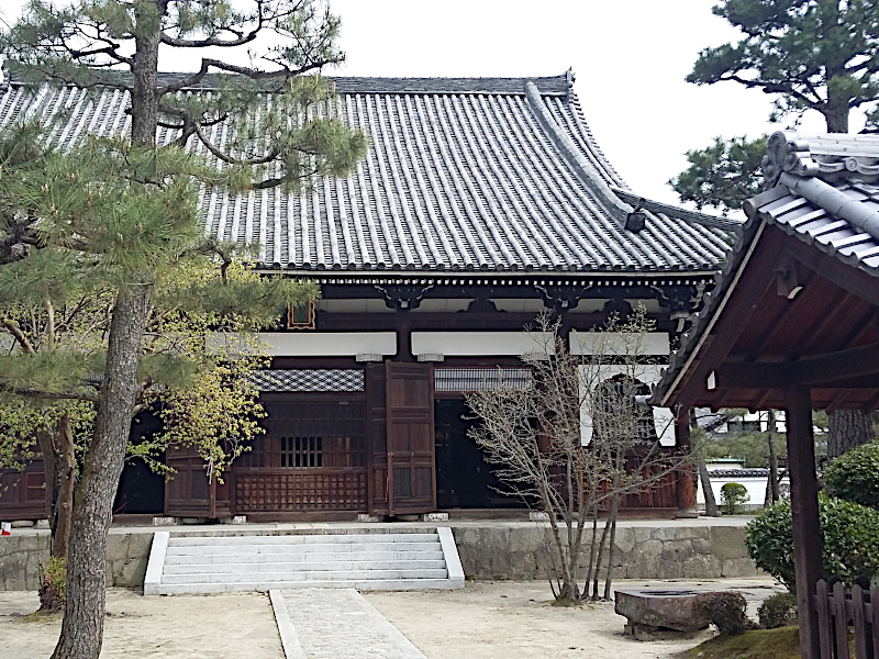 Hall of Chionji Temple in Kyoto