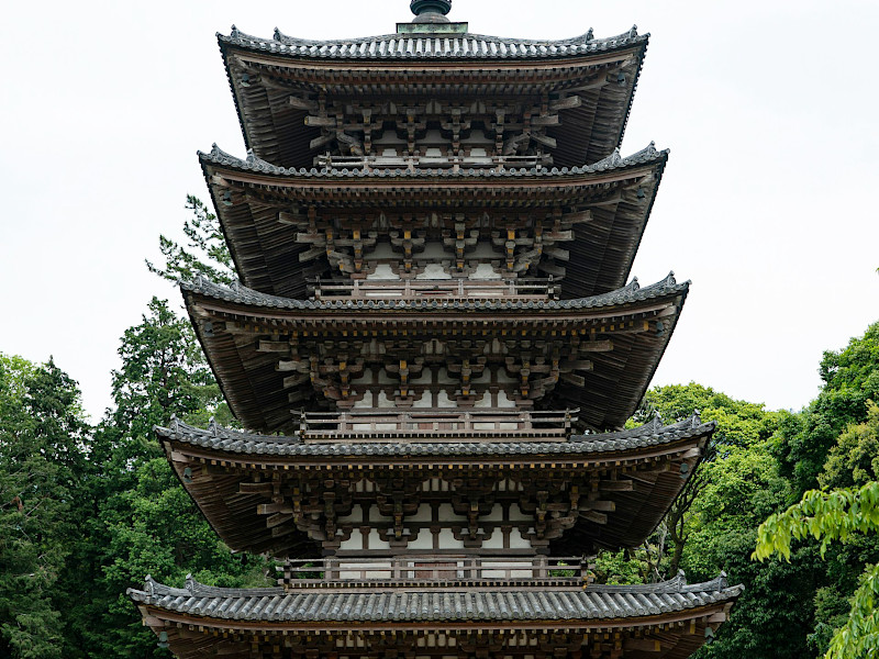 Five-Story Pagoda of Daigoji Temple in Kyoto